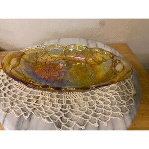 Carnival Glass- Marigold